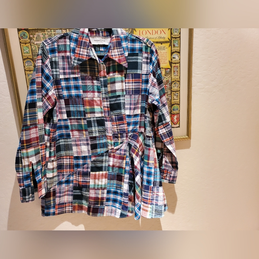 Marques'almeida Patchwork Tunic, Size Medium - image 4